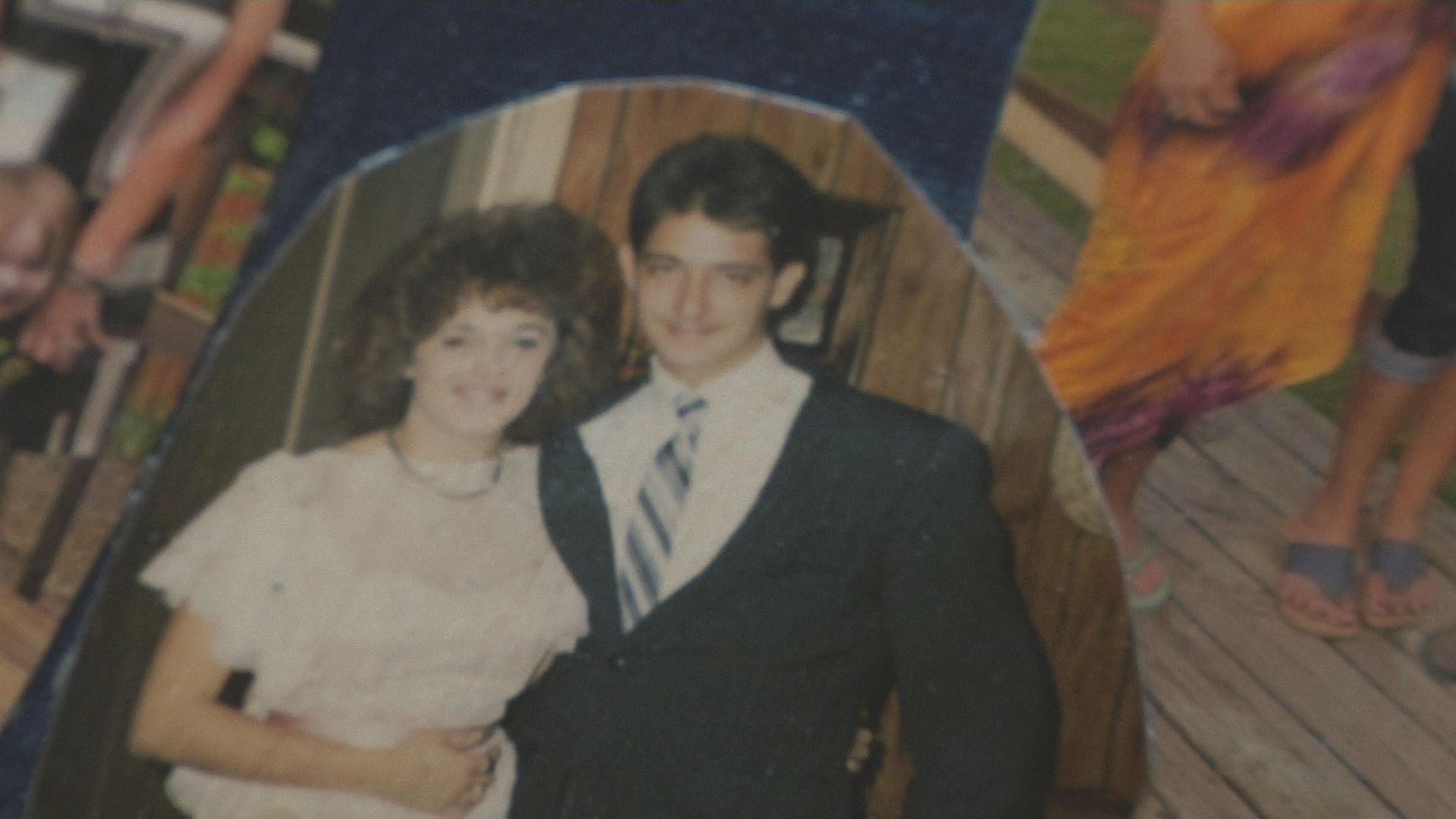 A picture of Angela and Billy